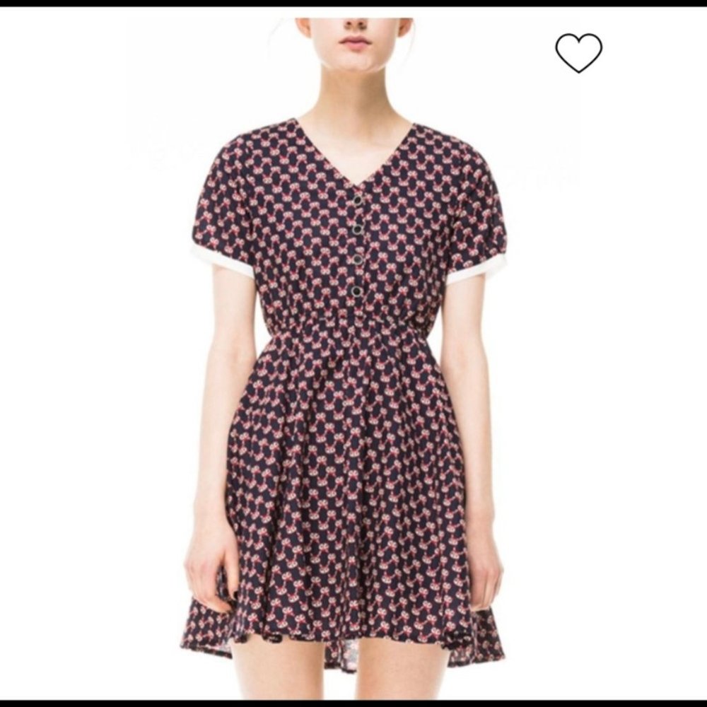 MODCLOTH Kling Red Panda Dress NWT